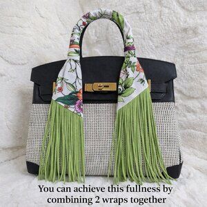 Fringe Handbag Wraps - See The New Springtime Colors!